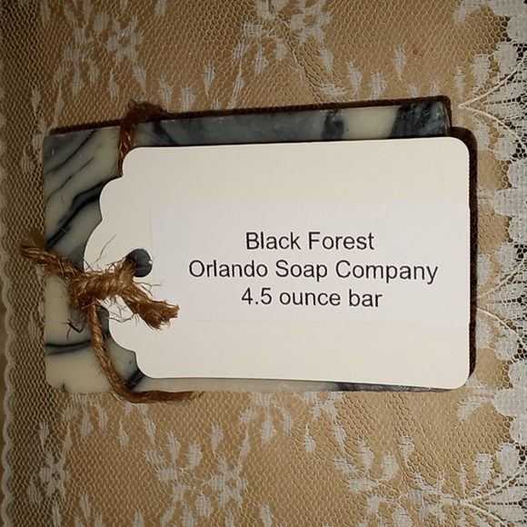 Black Forest Cold Process Soap Bar - Picture 4 of 8